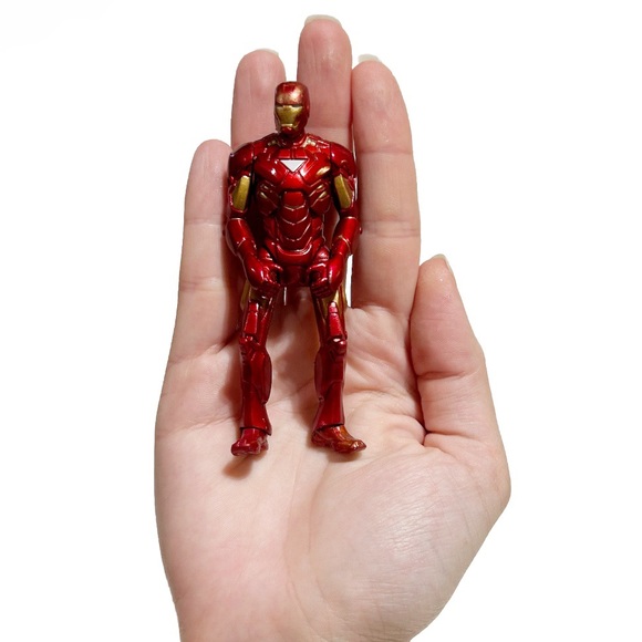 Marvel Iron Man 2 Iron Racers Turbo Racer 3.75" Action Figure Red Gold Hero 2010 - Picture 2 of 9